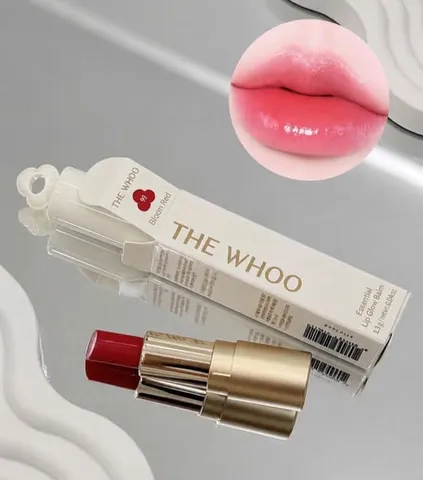 Son The Whoo Essential Lip Glow Balm #99 Đỏ dưỡng môi mềm mịn chính hãng 1.3g