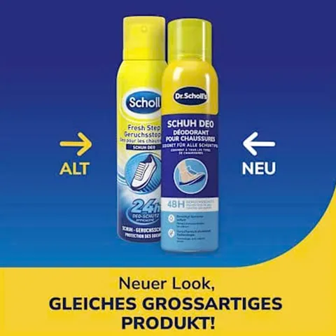 Xịt khử mùi chân và giày Scholl Fresh Step của Đức 150ml