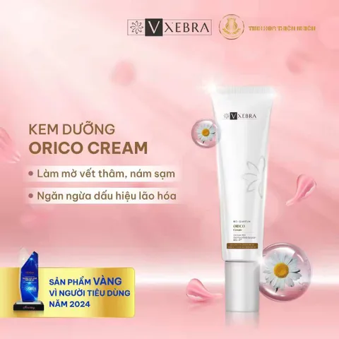 Kem dưỡng da cao cấp dưỡng ẩm sáng da, mờ thâm nám, chống lão hóa VXEBRA tự nhiên lành tính an toàn với da nhạy cảm, bà bầu 50g/tuýp