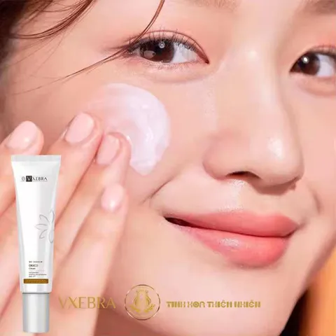 Kem dưỡng da cao cấp dưỡng ẩm sáng da, mờ thâm nám, chống lão hóa VXEBRA tự nhiên lành tính an toàn với da nhạy cảm, bà bầu 50g/tuýp