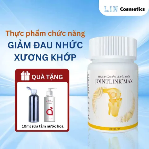 Thực phẩm chức năng xương khớp Jointlink max hỗ trợ ngăn ngừa và giảm thoái hóa xương khớp sớm ở người trẻ. Giúp chắc khỏe xương, ngừa loãng xương 30 viên/ lọ