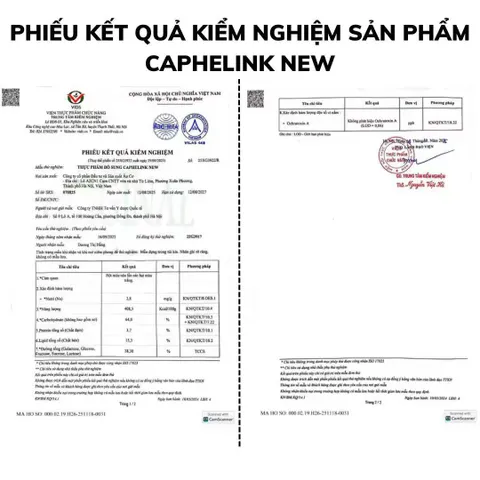 Cà Phê Thảo Dược Caphelink New Tăng Đề Kháng, Giữ Tỉnh Táo Hộp 320g (20 gói x 16g)