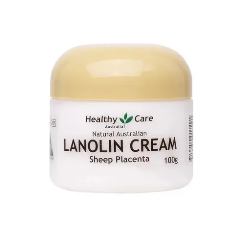 Kem Dưỡng Nhau Thai Cừu Healthy Care Lanolin with Sheep Placenta 100g Chuẩn Úc