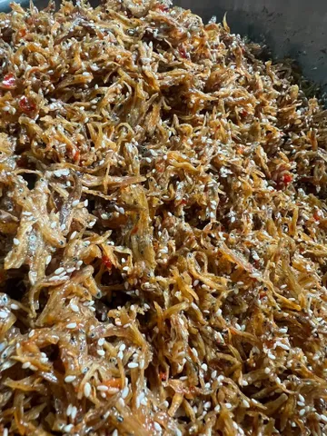 Cá Cơm Khô Rim Hủ 250g - Món Ăn Nhà Làm Cát Tiên