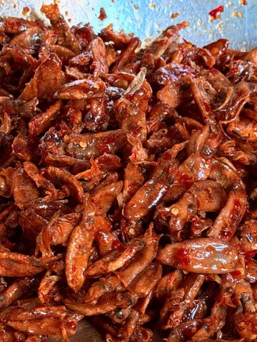 Mực rim nhà làm hủ 250g