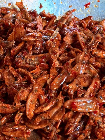Mực rim nhà làm hủ 250g
