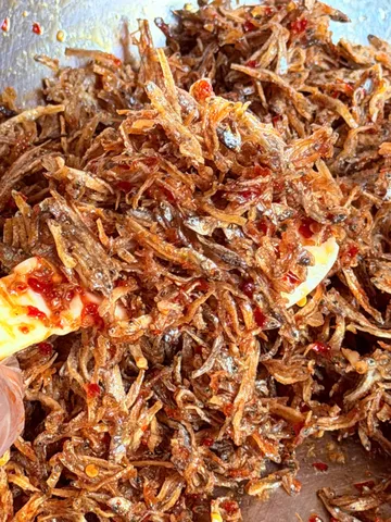 Cá Cơm Khô Rim Hủ 250g - Món Ăn Nhà Làm Cát Tiên