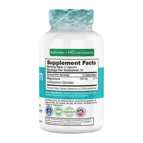 Magie Glycinate Feel Good - Hỗ trợ chức năng hệ thần kinh thúc đẩy sự bình tĩnh và thư thái mang lại ngủ ngon hơn 180 viên chính hãng Mỹ