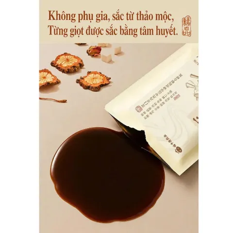 [40ml*10 gói/ hộp] Canh ngâm chân Phúc Ngưu Khang giúp ngủ ngon , điều hóa tính khí