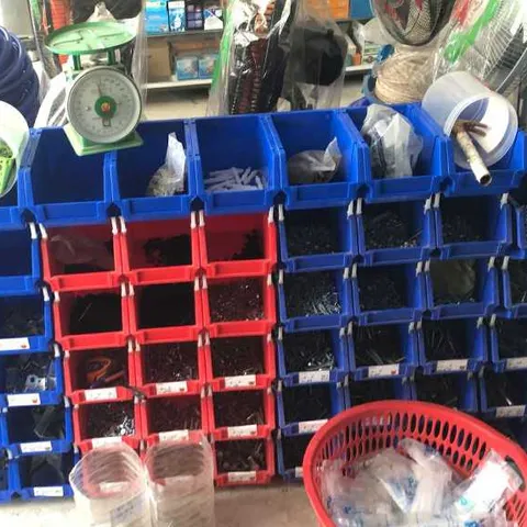 Khay Nhựa A5 {Combo 42 cái} Đựng Linh Kiện Ốc Vít Cỡ Nhỏ - Kệ Dụng Cụ Hòa An Plastic KT 20x13x9cm