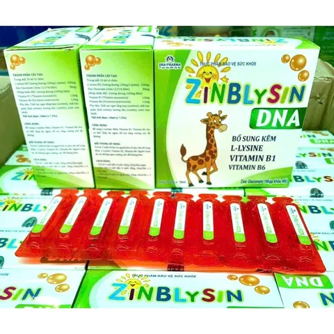 Zin Blysin bổ sung kẽm bổ sung vitamin C, tăng cướng sức khỏe, sức đề kháng, người miễn dịch kẽm ăn ngon