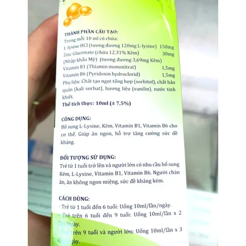 Zin Blysin bổ sung kẽm bổ sung vitamin C, tăng cướng sức khỏe, sức đề kháng, người miễn dịch kẽm ăn ngon