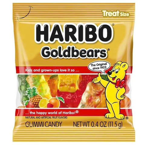 Kẹo dẻo Haribo Gummi Candy Happy Mix 120 gói của Mỹ