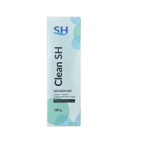 Sữa Rửa Mặt Clean Sh Làm Sạch Dịu Nhẹ, Dùng Cho Mọi Loại Da - 180g