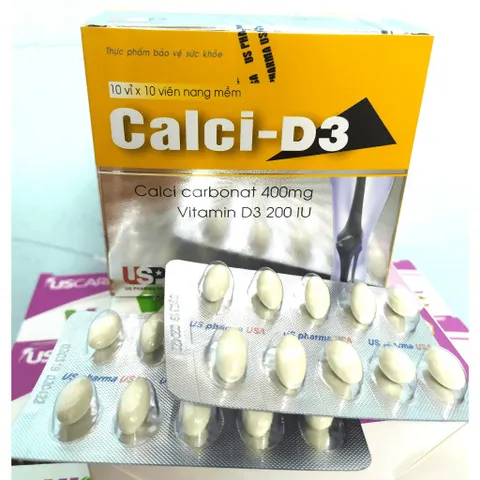 Calci D3 – Bổ Sung Canxi, Vitamin D3 Hỗ Trợ Xương Răng Chắc Khỏe