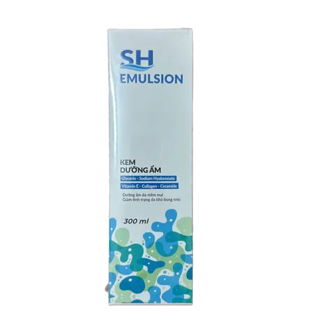 Kem Dưỡng Ẩm Derma SH Emulsion Giúp Làm Mềm Da, Dưỡng Ẩm, Giảm Ngứa Chống Lão Hóa - 300ml