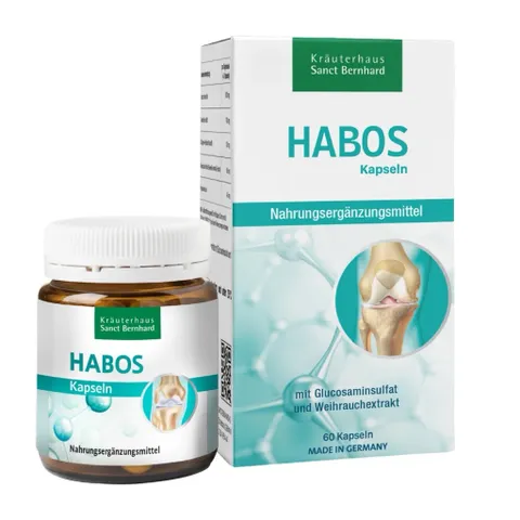 [SANCT BERNHARD] Viên uống HABOS hỗ trợ khớp, tăng tiết dịch khớp, khớp chắc khỏe và dẻo dai 60viên