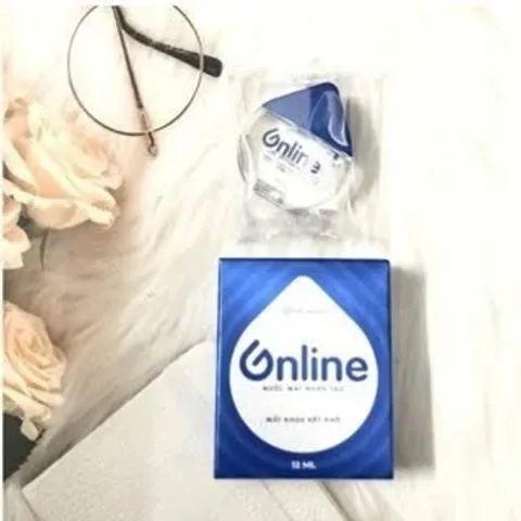 Nước mắt nhân tạo ONLINE 12ml giữ ẩm hằng ngày, bổ sung khoáng chất hạn chế khô mắt, không chất bảo quản - T302203014
