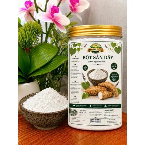 Bột sắn dây ta, bột sắn dây khô - sắn dây Hưng Yên - 1kg, 500g, 250g