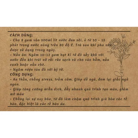 🌟 Kỷ Tử Ninh Hạ loại 1 - 100gram