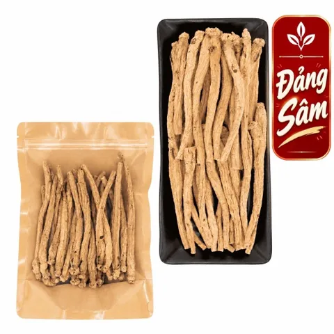 🌿 ĐẢNG SÂM KHÔ LOẠI 1 – NGUYÊN LIỆU THIÊN NHIÊN DỄ DÙNG MỖI NGÀY