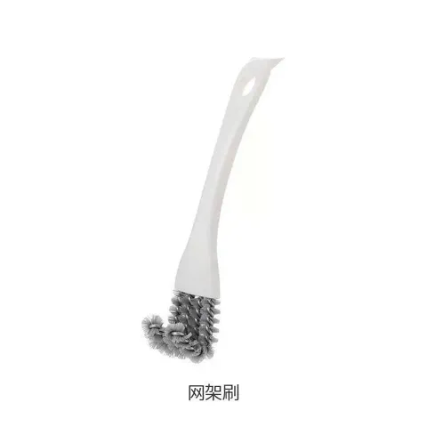 Bàn chải rãnh cong làm sạch vỉ nướng, làm sạch những nơi khó cọ nhất cuốn cong dễ dàng sử dụng,Uốn Cong Được 875977