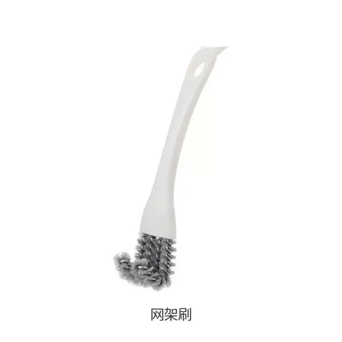 Bàn chải rãnh cong làm sạch vỉ nướng, làm sạch những nơi khó cọ nhất cuốn cong dễ dàng sử dụng,Uốn Cong Được 875977