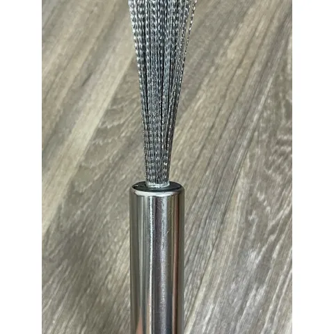 Chổi cọ, Bàn Chải Rửa Nồi Inox 304 cọ xoong nồi , chà rửa Cán Dài 21cm có móc treo - Làm Sạch Hiệu Quả, Không Để Lại Cặn 875986