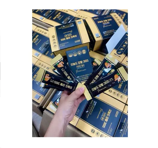 [Mẫu Mới] Thạch Nghệ Nano Curcumin Jelly 365 Tăng Cường Sức Khỏe Hộp 30 Gói