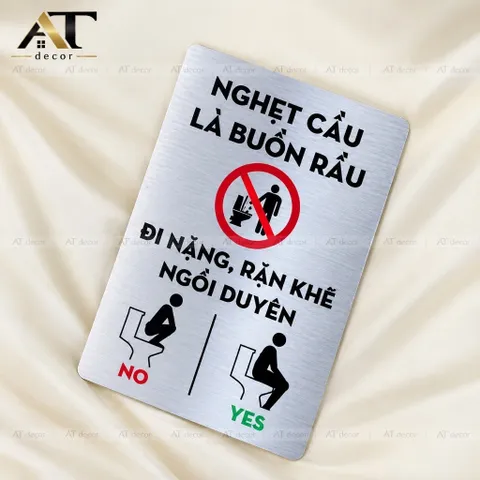Bảng nhôm alu decor, bảng chỉ dẫn, bảng cảnh báo, in uv theo yêu cầu, tặng kèm keo dán 2 mặt