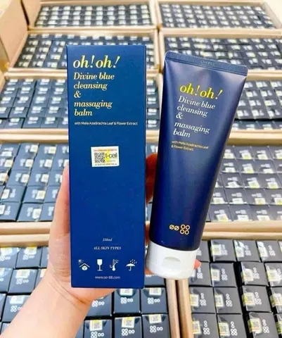 Sáp Tẩy Trang Làm Sạch Sâu, Trẻ Hóa Da oh!oh! Divine Blue Cleansing & Massaging Balm(150ml)