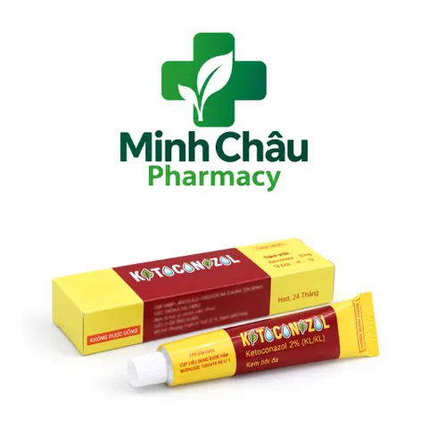 Kem bôi nấm ngứa, hắc lào, lang ben keto típ 10g