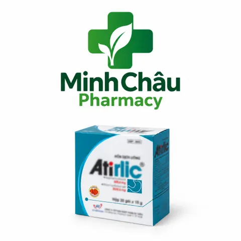 Gel sữa dạ dày Hỗ Trợ Dạ Dày, Giảm Ợ Nóng Ợ Chua, Atlic Trào Ngược Dạ Dày Hộp 20 Gói