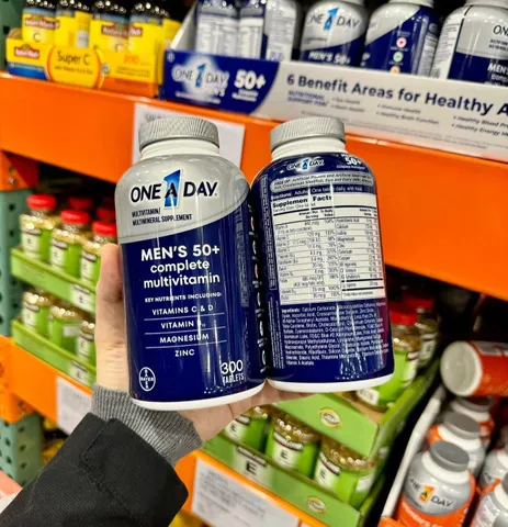 VIÊN UỐNG VITAMIN TỔNG HỢP ONE A DAY 50+ CHO NAM VÀ NỮ HỘP 300 VIÊN – CHUẨN NỘI ĐỊA MỸ COSTCO