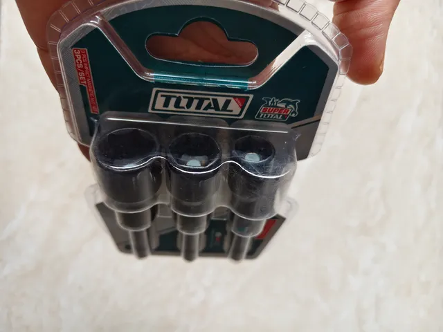 Bộ 3 Mũi Từ Bắn Tôn Total TAC2703431 Chuôi Lục Giác 1/4 Inch – Phụ Kiện Máy Khoan, Máy Bắt Vít