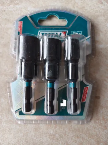 Bộ 3 Mũi Từ Bắn Tôn Total TAC2703431 Chuôi Lục Giác 1/4 Inch – Phụ Kiện Máy Khoan, Máy Bắt Vít