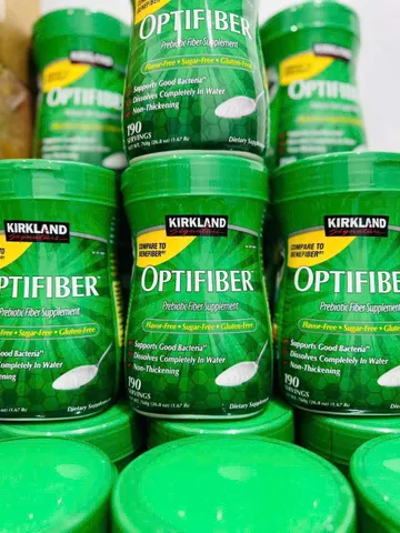 BỘT BỔ SUNG CHẤT XƠ HÒA TAN KIRKLAND OPTIFIBER HỘP 760G NỘI ĐỊA MỸ COSTCO