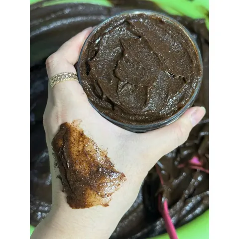 Tẩy tế bào chết body, tẩy da chết cho da caffe sữa dừa 250gr