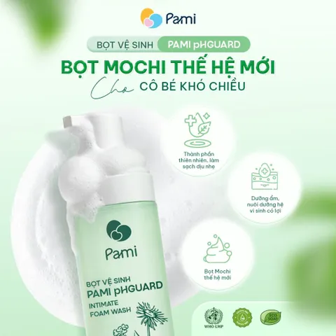 [CHÍNH HÃNG] Bọt Vệ Sinh Phụ Nữ Pami pH Guard (Chai 50ml)