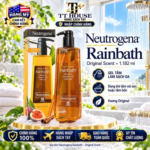 SỮA TẮM NEUTROGENA RAINBATH ORIGINAL SCENT CHAI 1182ML NỘI ĐỊA MỸ