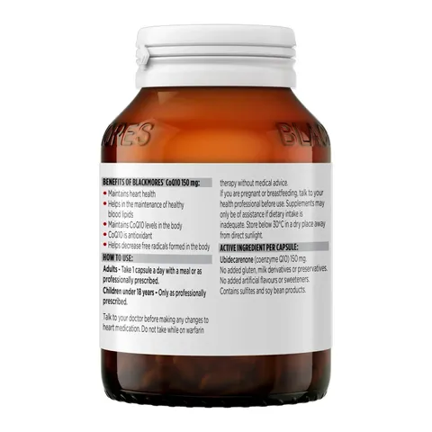 Blackmores Super Strength CoQ10 300mg - Viên uống hỗ trợ tim mạch tăng cường chính hãng Úc
