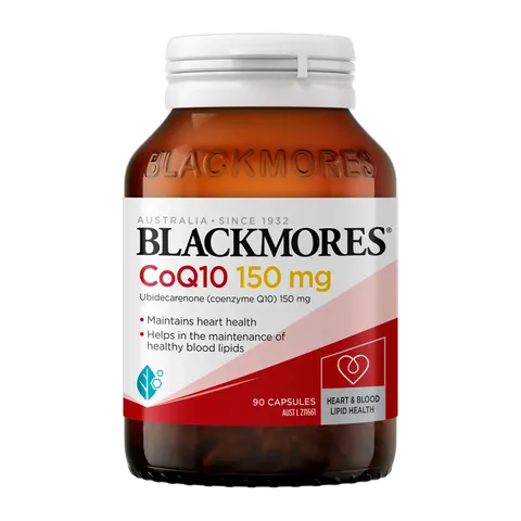 Blackmores Super Strength CoQ10 300mg - Viên uống hỗ trợ tim mạch tăng cường chính hãng Úc