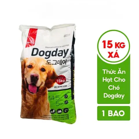 [BAO 15KG] Thức Ăn Hạt Cho Chó DOGDAY Cao Cấp - HƯƠNG VỊ HỒNG SÂM