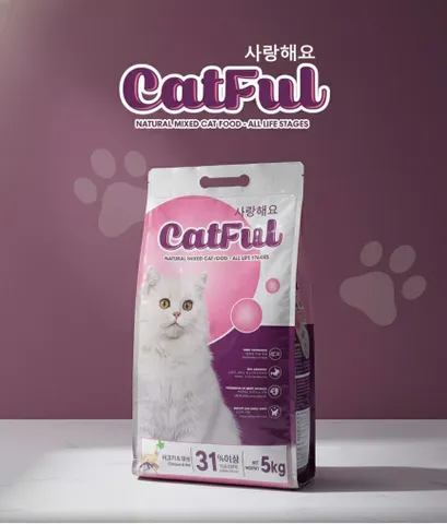 [5KG] Thức Ăn Cho Mèo Catful Cao Cấp - Protein 31% Dành Cho Mèo Kén Ăn - Hạn Chế Búi Lông