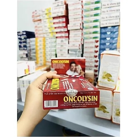 Thực phẩm bảo vệ sức khỏe Oncolysin (3 vỉ x 10 viên)