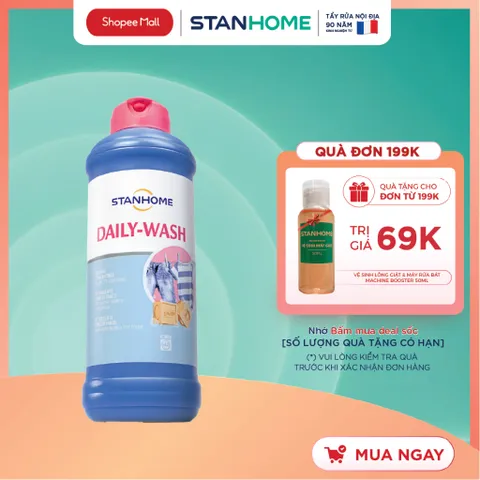 Nước giặt hàng ngày với hương biển tươi mát Stanhome daily wash provencal 1500ml