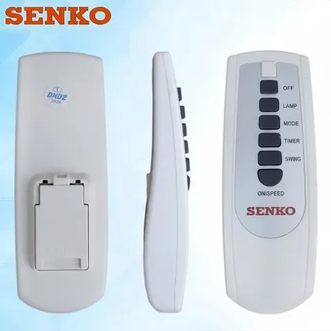 Điều khiển từ xa dùng cho quạt Senko.  Model tương thích: TR1683, DR1608, TR1628, DH1600.