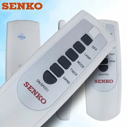 Điều khiển từ xa dùng cho quạt Senko.  Model tương thích: TR1683, DR1608, TR1628, DH1600.