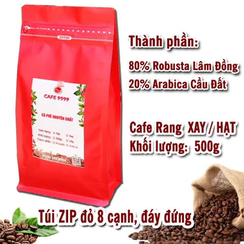 500g cà phê hạt rang mộc, cà phê hạt, cà phê hạt nguyên chất, cf hạt chưa xay, cà phê xay, hạt cà phê