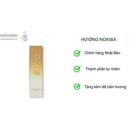 Nhang Nokiba  - Hương Gỗ Đàn Hương & Hoa Mai Thanh Khiết